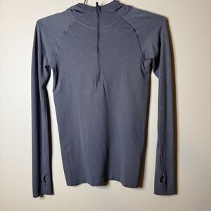Lululemon Swiftly Tech 1/4 Zipper Long Sleeve Hoodie Hiking outdoors size 6